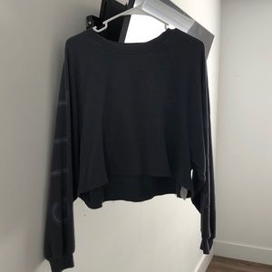 blue hollister sweater